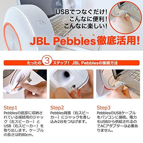 JBL Pebbles バスパワードスピーカー USB/DAC内蔵 ブラック JBLPEBBLESBLKJN｜grandioso｜02