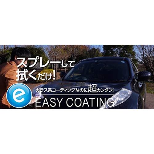 プロスタッフ 洗車用品 ガラス系ボディーコーティング剤 CCウォーター イージーコーティング 300ml マイクロファイバークロス付き S167｜grandioso｜04