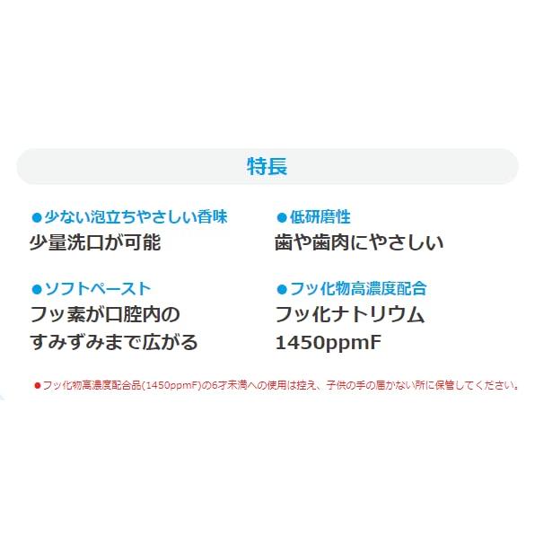 ライオン歯科材 ペースト チェックアップ スタンダード 1450F 135g マイルドピュアミント｜grandioso｜04