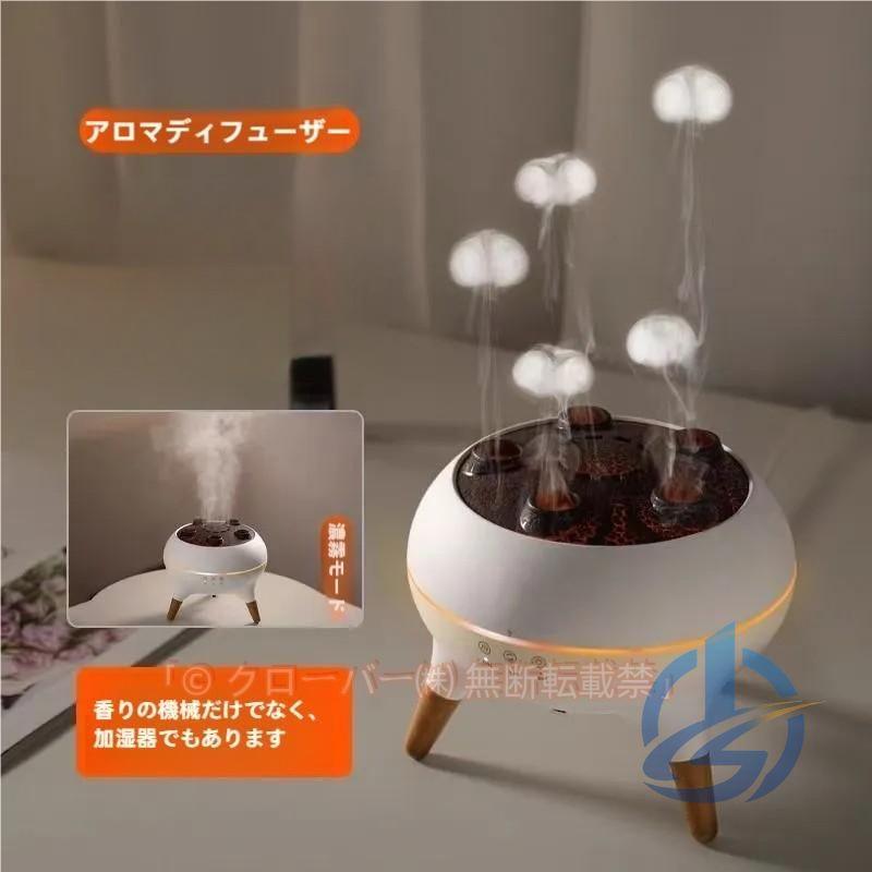 花粉対策 卓上 かわいい おしゃれ LEDライト7色 250ml 静音 寝室 加湿