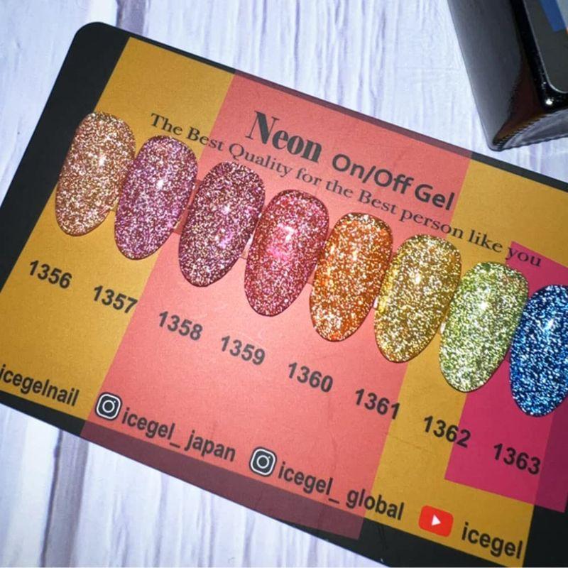 ICE GEL ABLACK カラージェル ネオンオンオフジェル 1362 3g UV LED