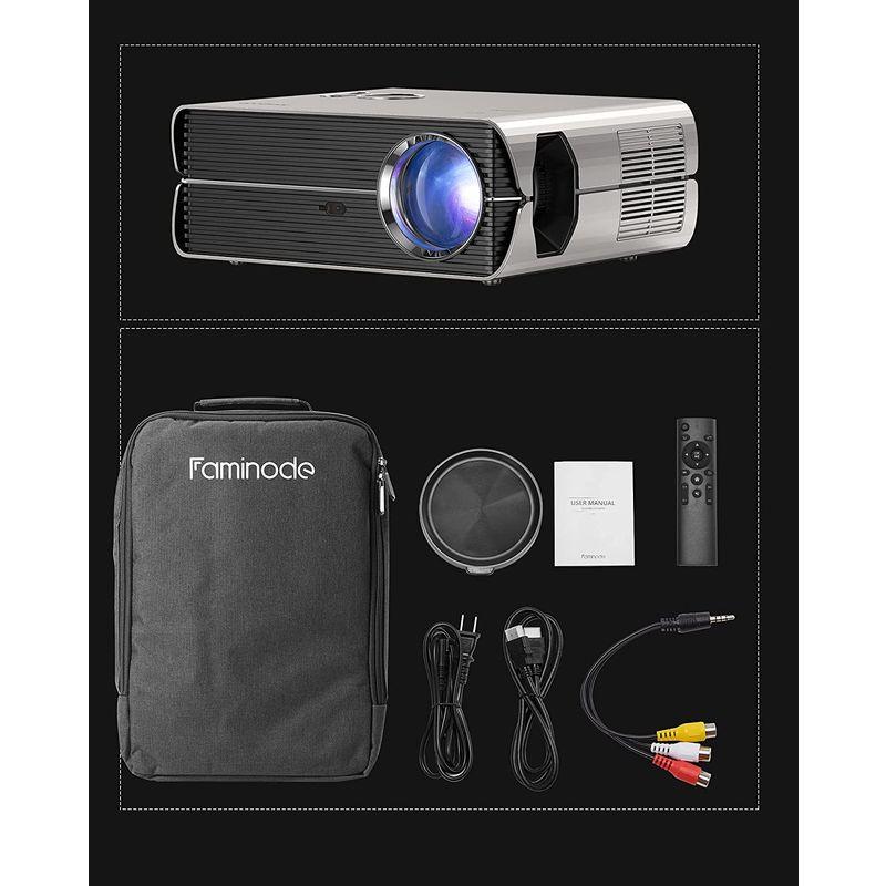 お気に入りのFaminode プロジェクター 4K対応 フルHDホーム