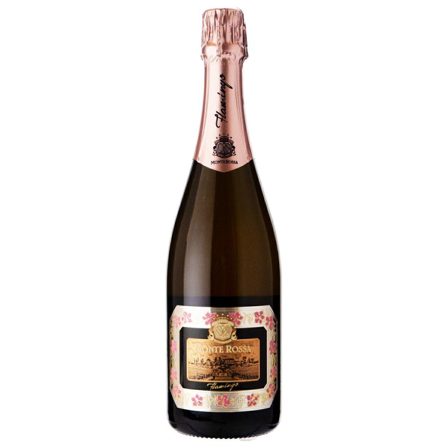 ワイン モンテ ロッサ フラミンゴ フランチャコルタ ロゼ NV 750ml