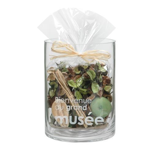 ポプリ グラスボウル セット F15xh グリーンアップル Grandmusee プレゼント 記念日 ルームフレグランス アロマ ドライフラワー インテリア 公式通販サイト 楽天1位