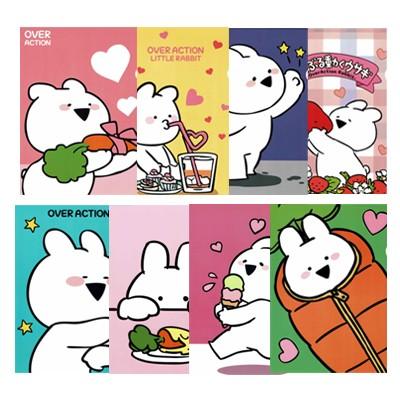 すこぶる動くウサギ クリアファイル Over Action Little Rabbit Clear File すこぶる動くうさぎ オーバーアクショントッキ Overactionrabbit Over Action Clearfile Sudii 通販 Yahoo ショッピング