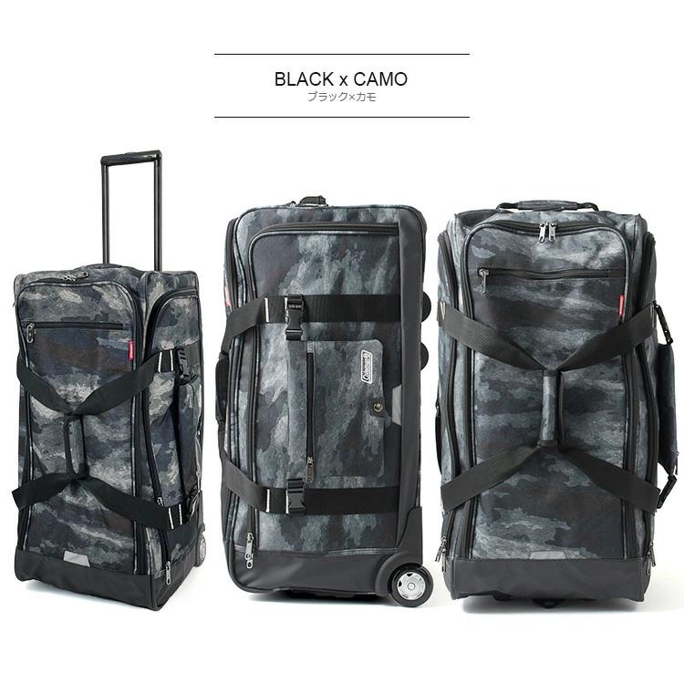 コールマン キャリーバッグ ボストン 70L 合宿　旅行 ブルー 青 Coleman（コールマン） Coleman TRAVEL トラベル ボストンバッグ LG