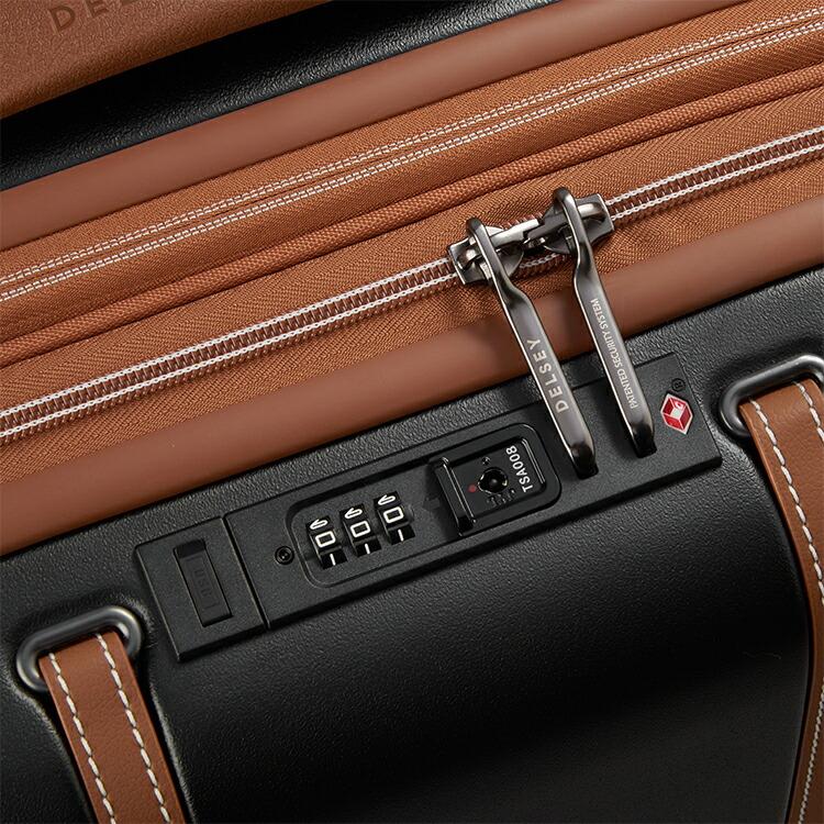 DELSEY スーツケース CADENCE 55cm Sサイズ 機内持ち込み デルセーカデンス 55 4DWEXP CABTR 拡張 送料無料 USBの画像