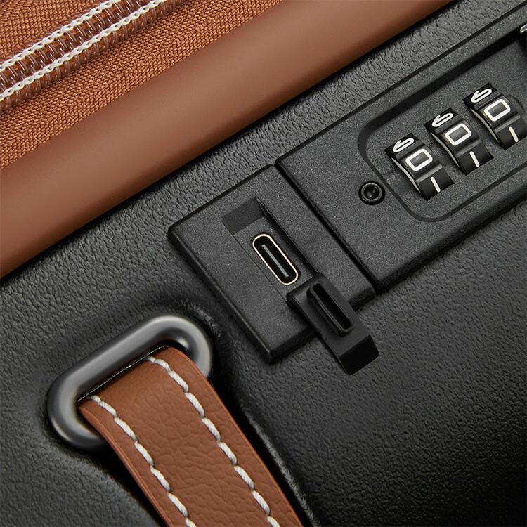 DELSEY スーツケース CADENCE 55cm Sサイズ 機内持ち込み デルセーカデンス 55 4DWEXP CABTR 拡張 送料無料 USBの画像