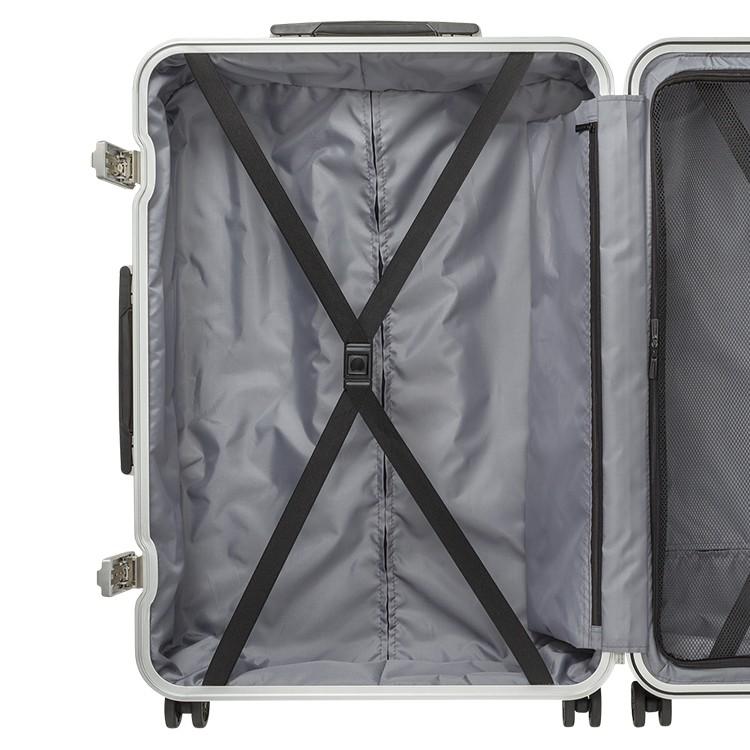 【新品未使用】　DELSEY　デルセー　スーツケース　77L シルバー 公式 DELSEY デルセー SECURITIME ZIP フロントオープン セキュリ