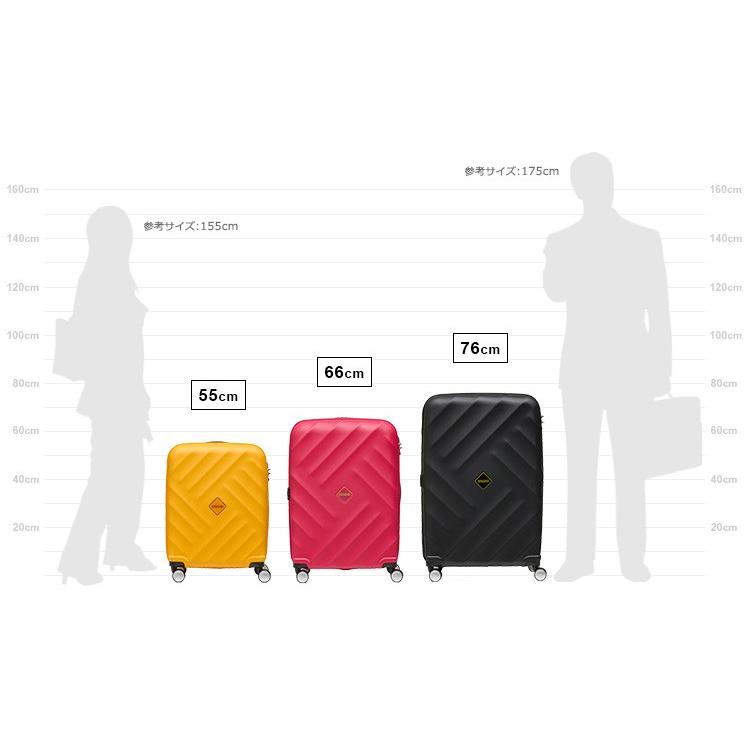 [30%OFF] アメリカンツーリスターbyサムソナイト スーツケース Samsonite (GRAVITY グラビティ AN8*006) 66cm Mサイズ キャリーバッグ 送料無料 キャリーケース | AMERICAN TOURISTER | 17