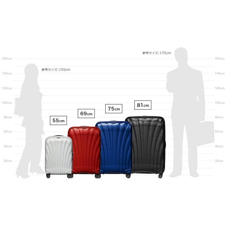 スーツケース サムソナイト Samsonite（C-Lite SPINNER 75/28 シーライト スピナー75 CS2*004）75cm キャリーバッグ スーツケース 海外旅行｜grandplace｜15