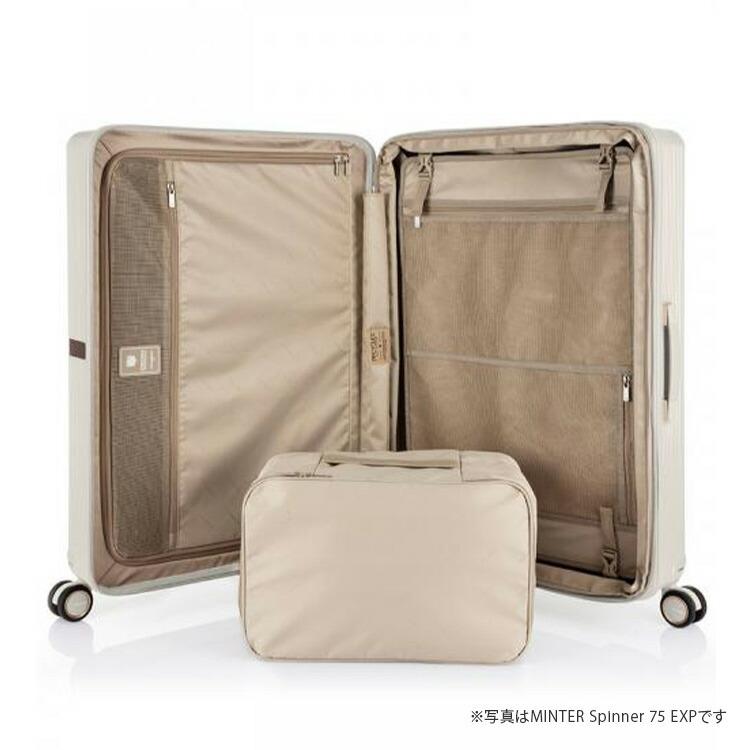 Samsonite MINTER スピナー61 キャリーケース サムソナイト ミンター スピナー61 エキスパンダブル アイボリー