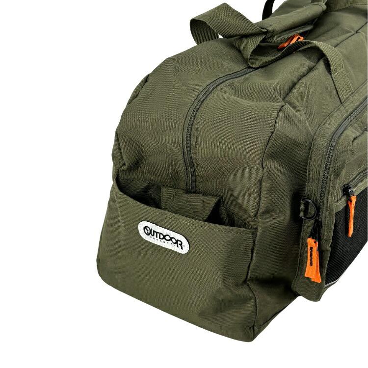 OUTDOOR ボストンバッグ Mサイズ OD-1161 大容量 40L 2way ショルダーバッグ 600D 撥水 国内 海外 修学旅行 部活 宿泊学習 防災 行事 遠足 キッズの画像