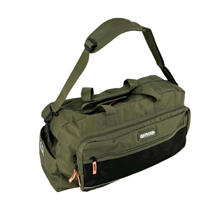 OUTDOOR ボストンバッグ Mサイズ OD-1161 大容量 40L 2way ショルダーバッグ 600D 撥水 国内 海外 修学旅行 部活 宿泊学習 防災 行事 遠足 キッズの画像