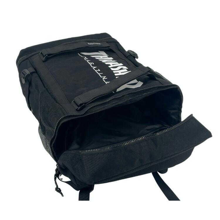THRASHER  BOX RUCKSAC R-1930 スクエアリュック 30L  スラッシャー リュック リュックサック ブラック 大容量  PCポケット |  | 07