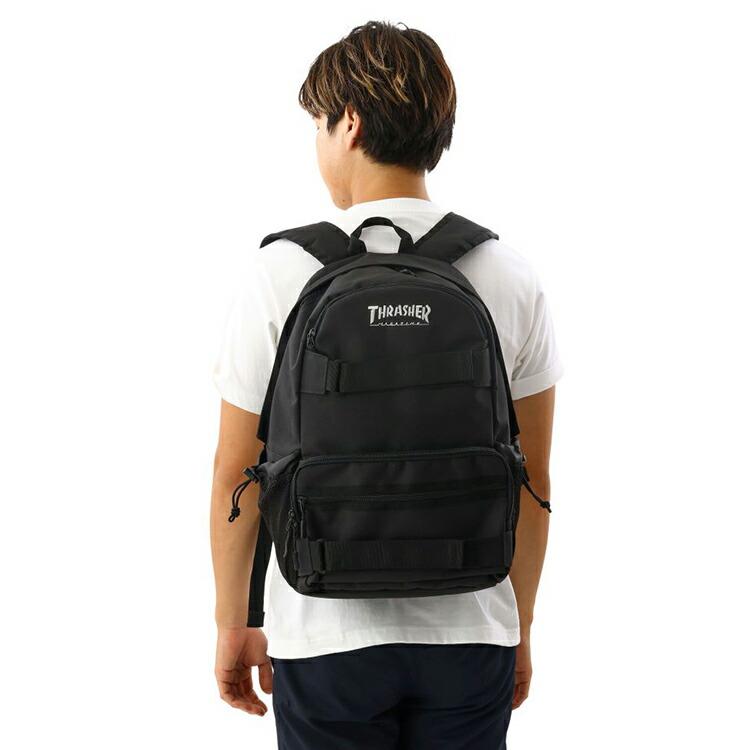 THRASHER バックパック TH-D 25Ｌ スラッシャー リュックサック ブラック 大容量 PCポケット メンズ レディース ユニセックス | THRASHER | 05