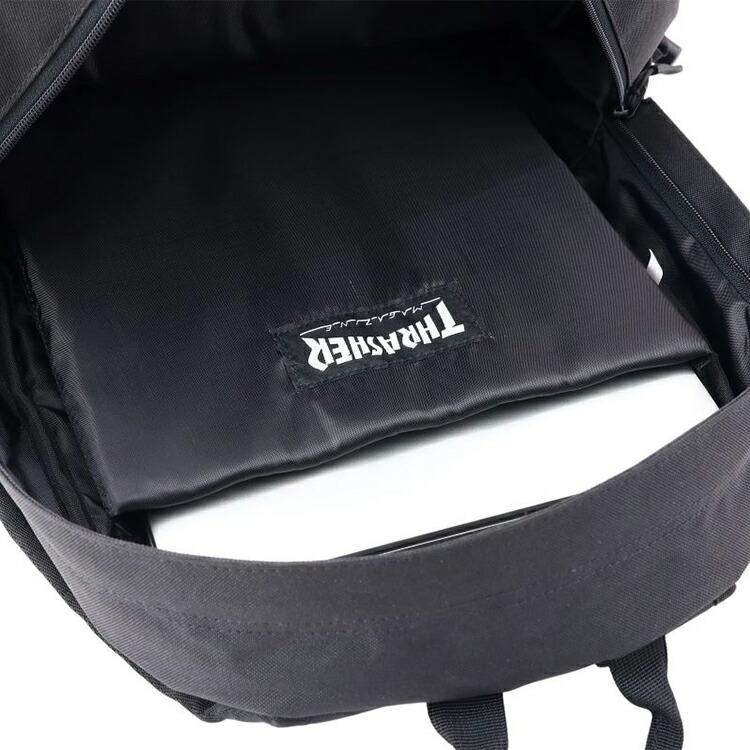THRASHER バックパック TH-D 25Ｌ スラッシャー リュックサック ブラック 大容量 PCポケット メンズ レディース ユニセックス | THRASHER | 06