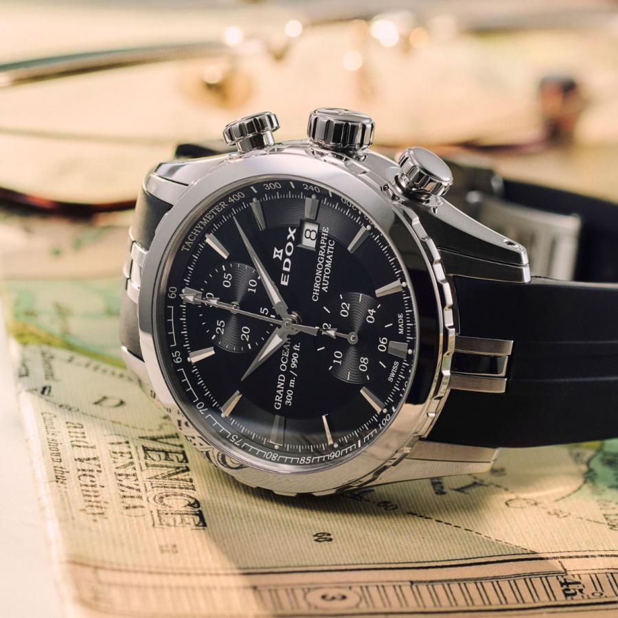 グランドオーシャン （ノベルティー付き）エドックス EDOX クロノ 