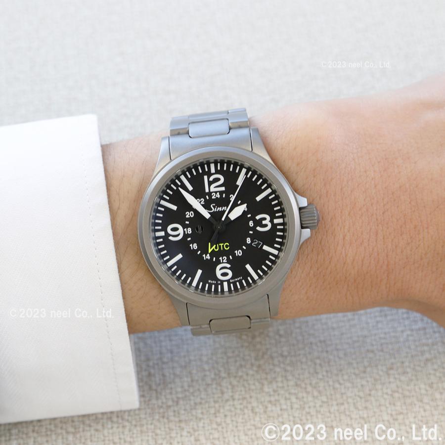 Sinn 豪華おまけ有 ジン 856 自動巻 腕時計 メンズ インストゥルメント 