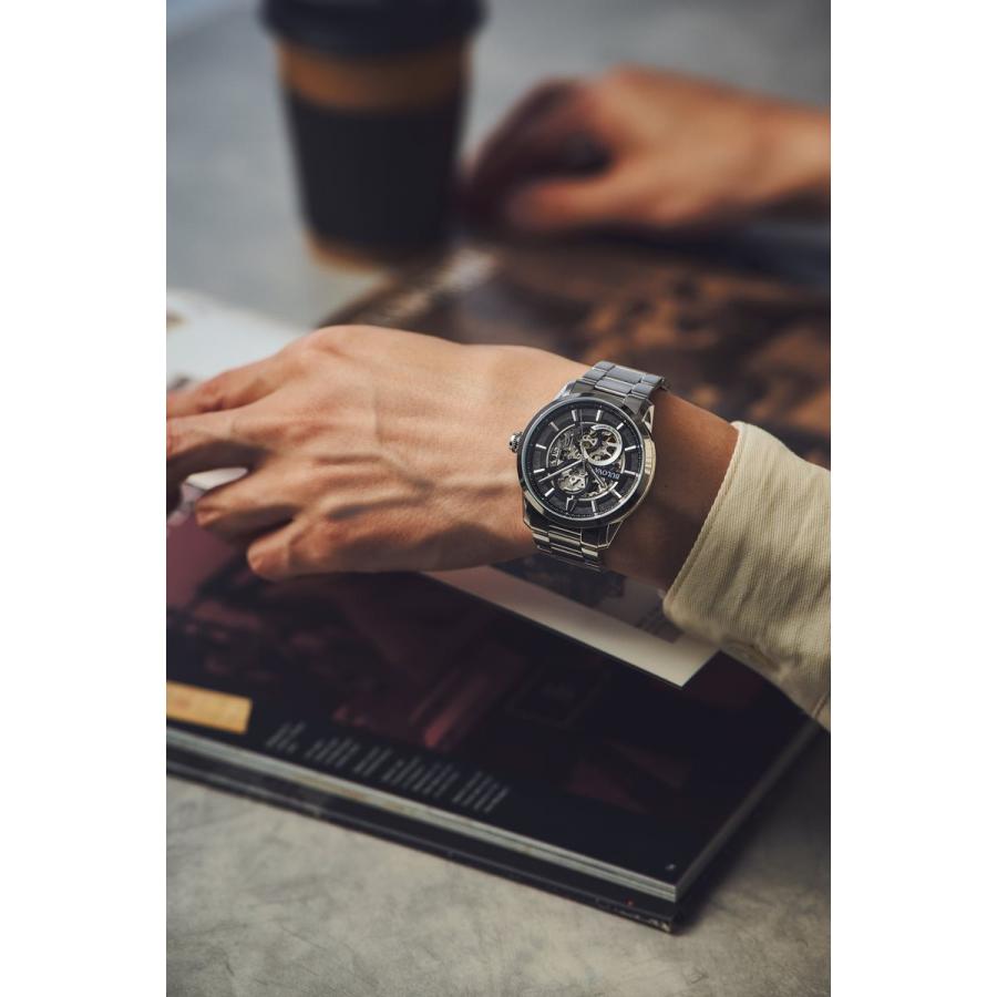 （豪華おまけ有） ブローバ BULOVA 腕時計 メンズ 自動巻き クラシック 96A208の画像