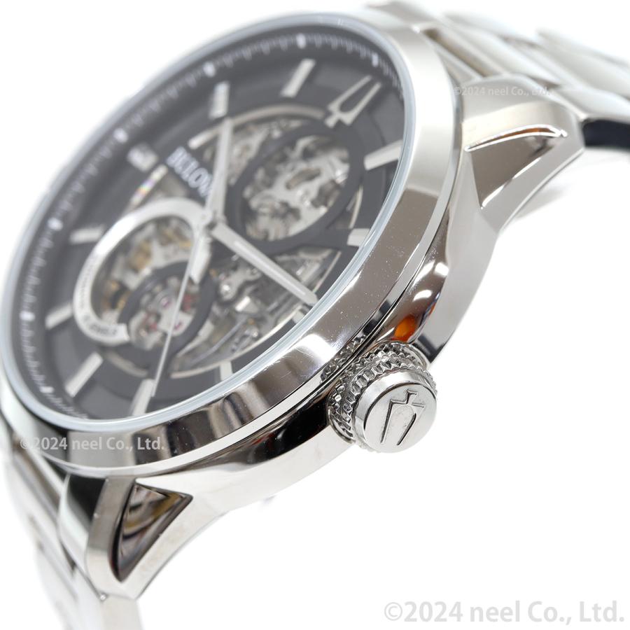 （豪華おまけ有） ブローバ BULOVA 腕時計 メンズ 自動巻き クラシック 96A208の画像