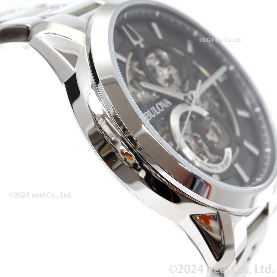 （豪華おまけ有） ブローバ BULOVA 腕時計 メンズ 自動巻き クラシック 96A208の画像