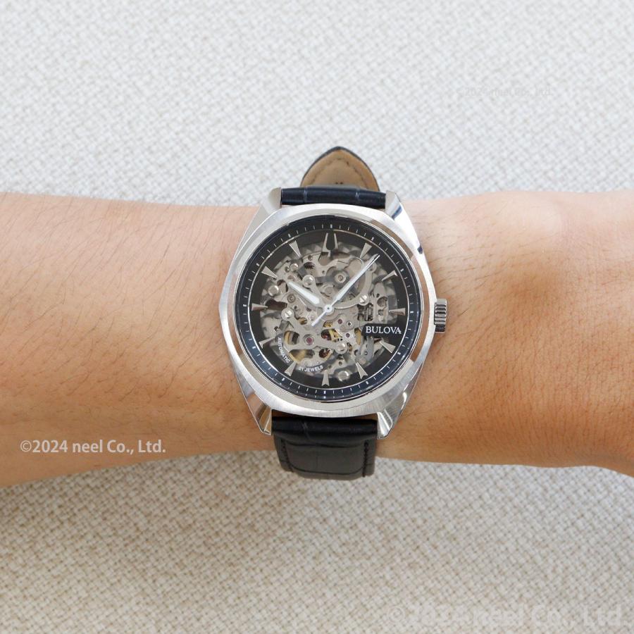 （ノベルティー付き）ブローバ BULOVA 腕時計 メンズ 自動巻 メカニカル クラシック サーベイヤー Classic 96A310の画像