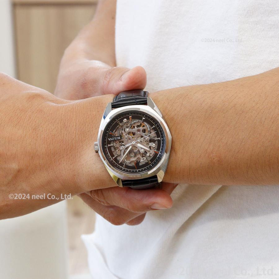 （ノベルティー付き）ブローバ BULOVA 腕時計 メンズ 自動巻 メカニカル クラシック サーベイヤー Classic 96A310の画像