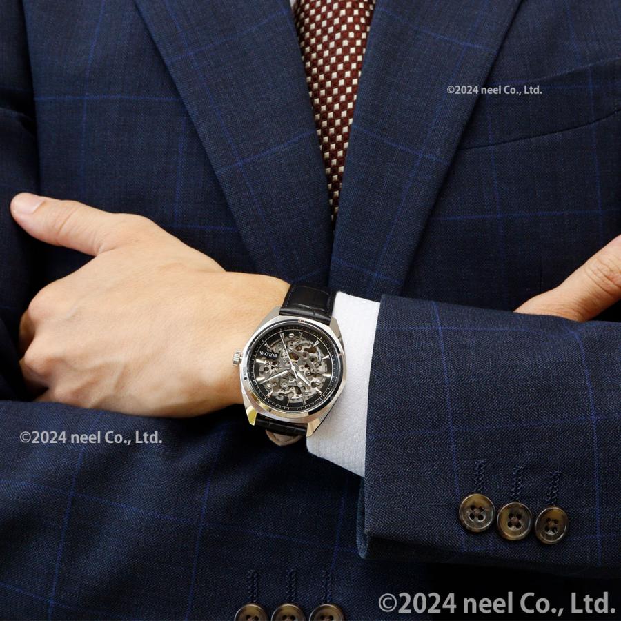 （ノベルティー付き）ブローバ BULOVA 腕時計 メンズ 自動巻 メカニカル クラシック サーベイヤー Classic 96A310の画像