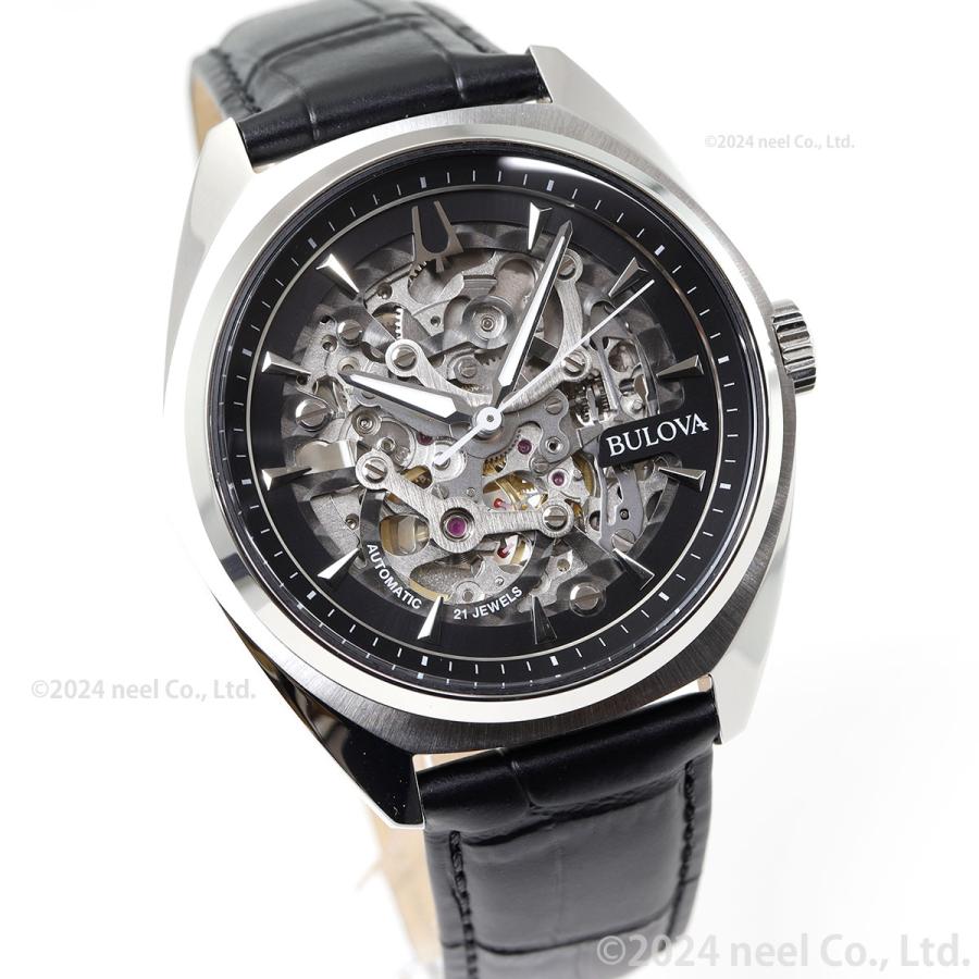 （ノベルティー付き）ブローバ BULOVA 腕時計 メンズ 自動巻 メカニカル クラシック サーベイヤー Classic 96A310の画像