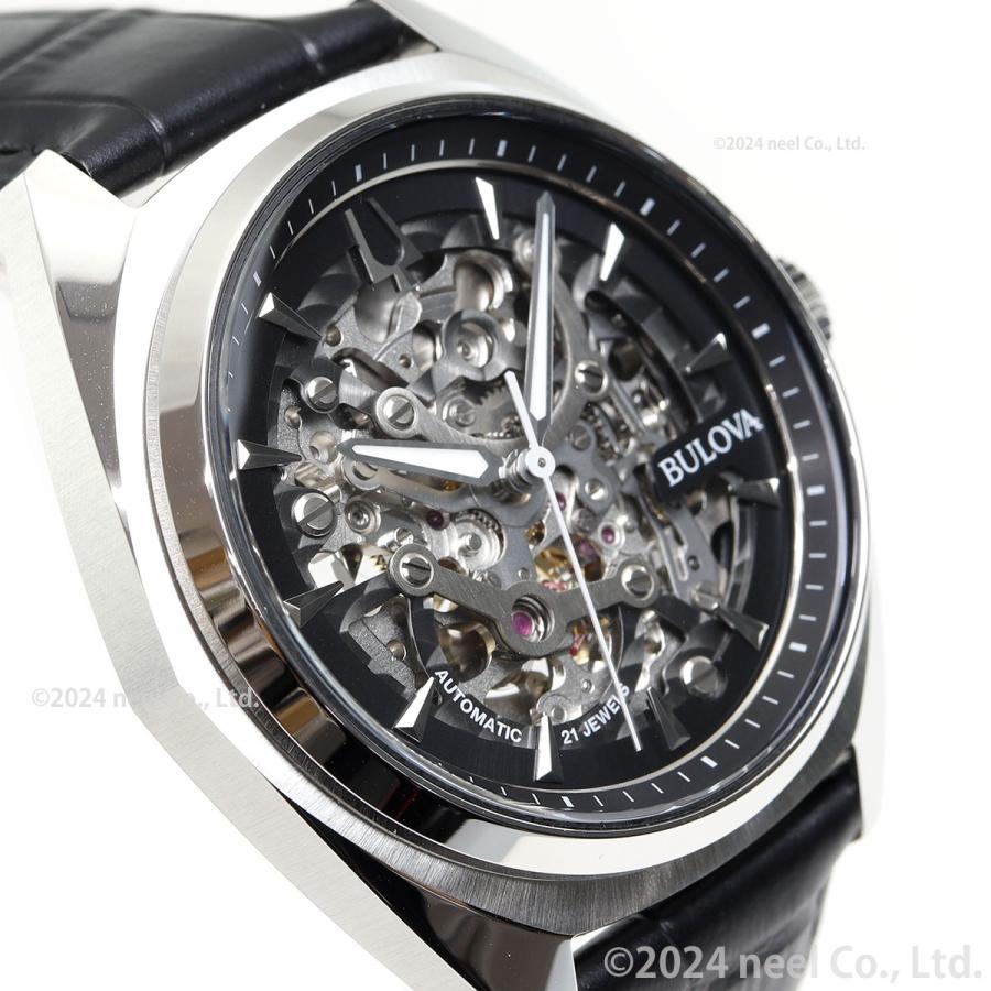 （ノベルティー付き）ブローバ BULOVA 腕時計 メンズ 自動巻 メカニカル クラシック サーベイヤー Classic 96A310の画像