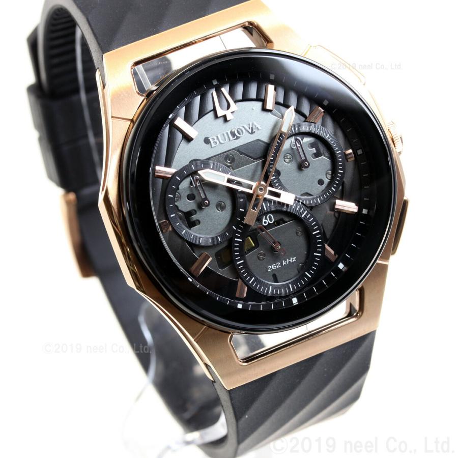 BULOVA（ブローバ） （豪華おまけ有） 腕時計 メンズ カーブ クロノ