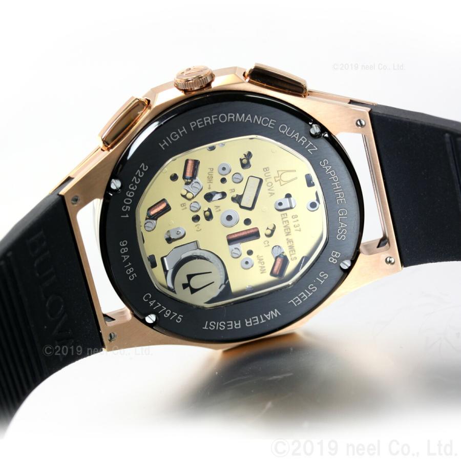 BULOVA（ブローバ） （豪華おまけ有） 腕時計 メンズ カーブ クロノ