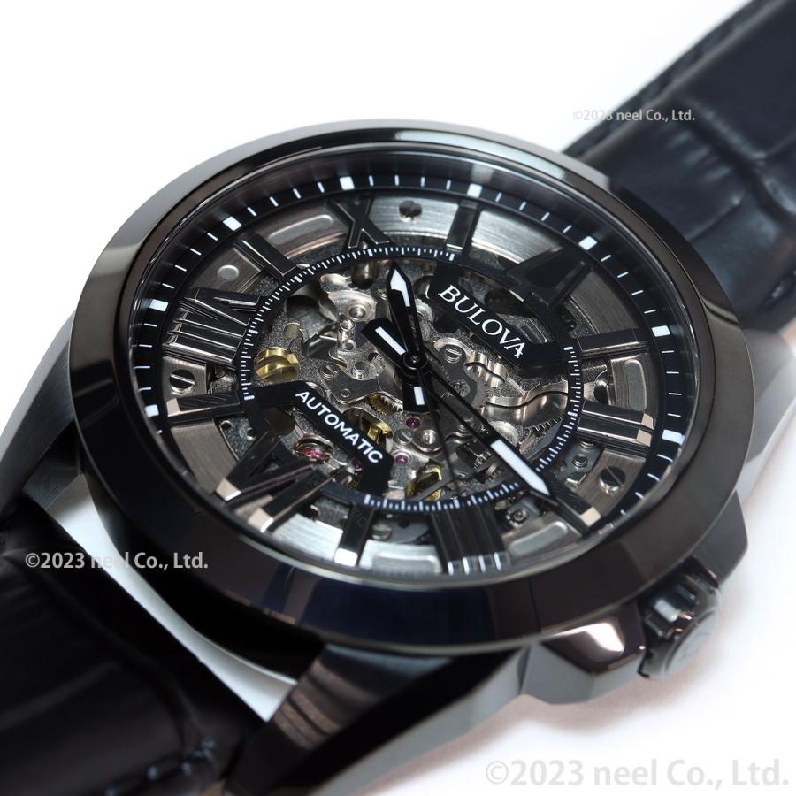 （豪華おまけ有） ブローバ BULOVA 腕時計 メンズ 自動巻き メカニカル クラシック CLASSIC 98A304の画像