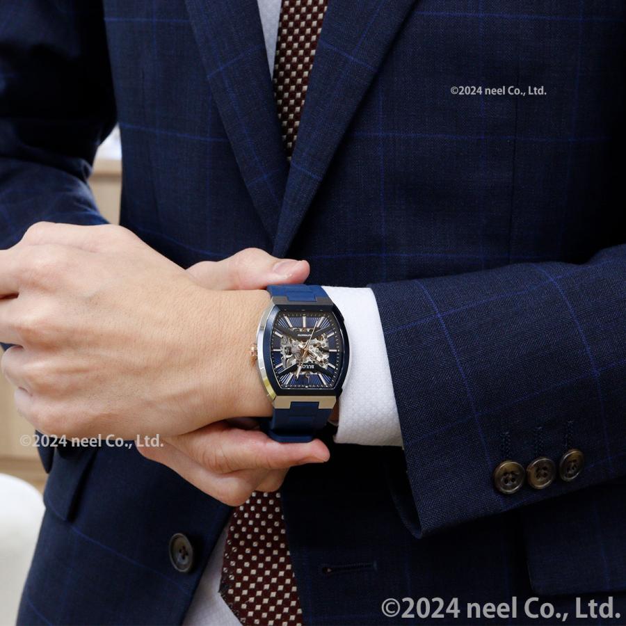 （ノベルティー付き）ブローバ BULOVA 腕時計 メンズ 自動巻き メカニカル クラシック CLASSIC 98A318の画像