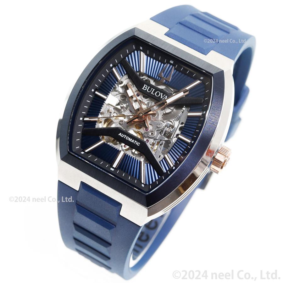 （ノベルティー付き）ブローバ BULOVA 腕時計 メンズ 自動巻き メカニカル クラシック CLASSIC 98A318の画像