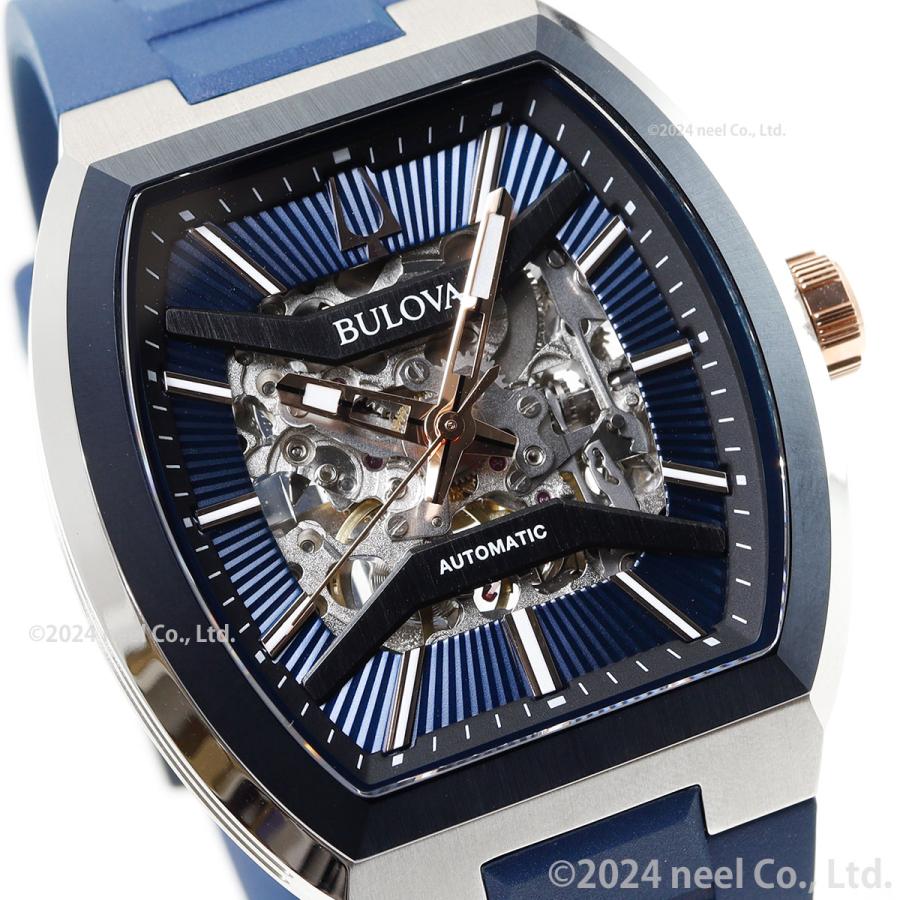 （ノベルティー付き）ブローバ BULOVA 腕時計 メンズ 自動巻き メカニカル クラシック CLASSIC 98A318の画像