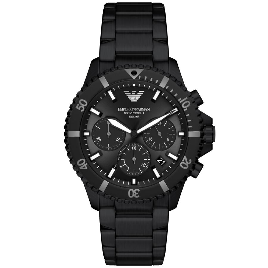 （ノベルティー付き）エンポリオアルマーニ EMPORIO ARMANI 腕時計 メンズ ソーラー クロノグラフ AR11784の画像