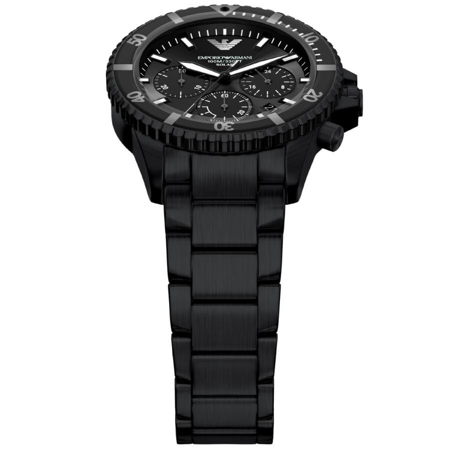 （ノベルティー付き）エンポリオアルマーニ EMPORIO ARMANI 腕時計 メンズ ソーラー クロノグラフ AR11784の画像