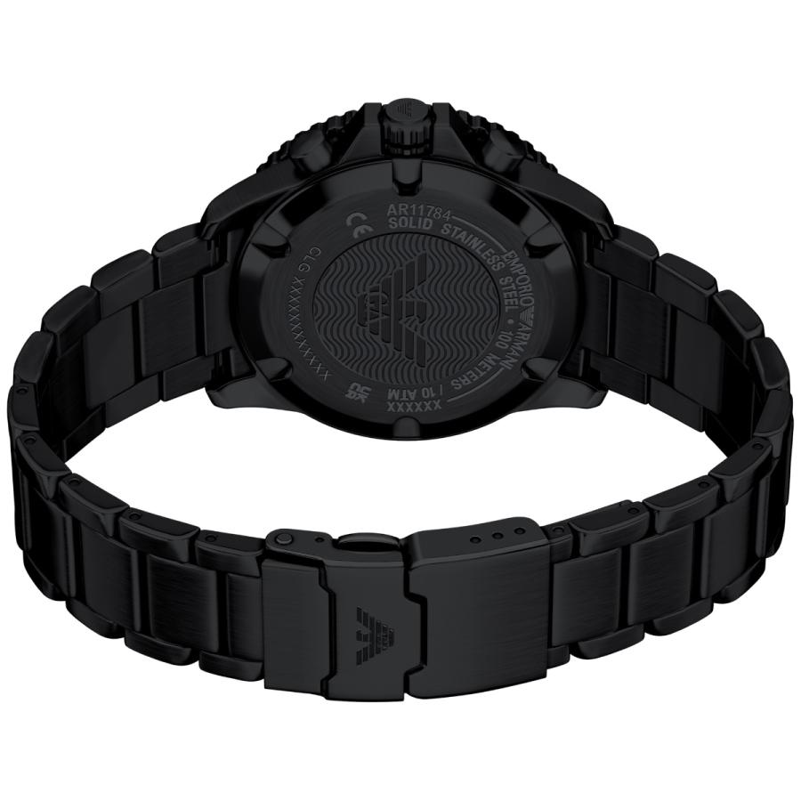 （ノベルティー付き）エンポリオアルマーニ EMPORIO ARMANI 腕時計 メンズ ソーラー クロノグラフ AR11784の画像