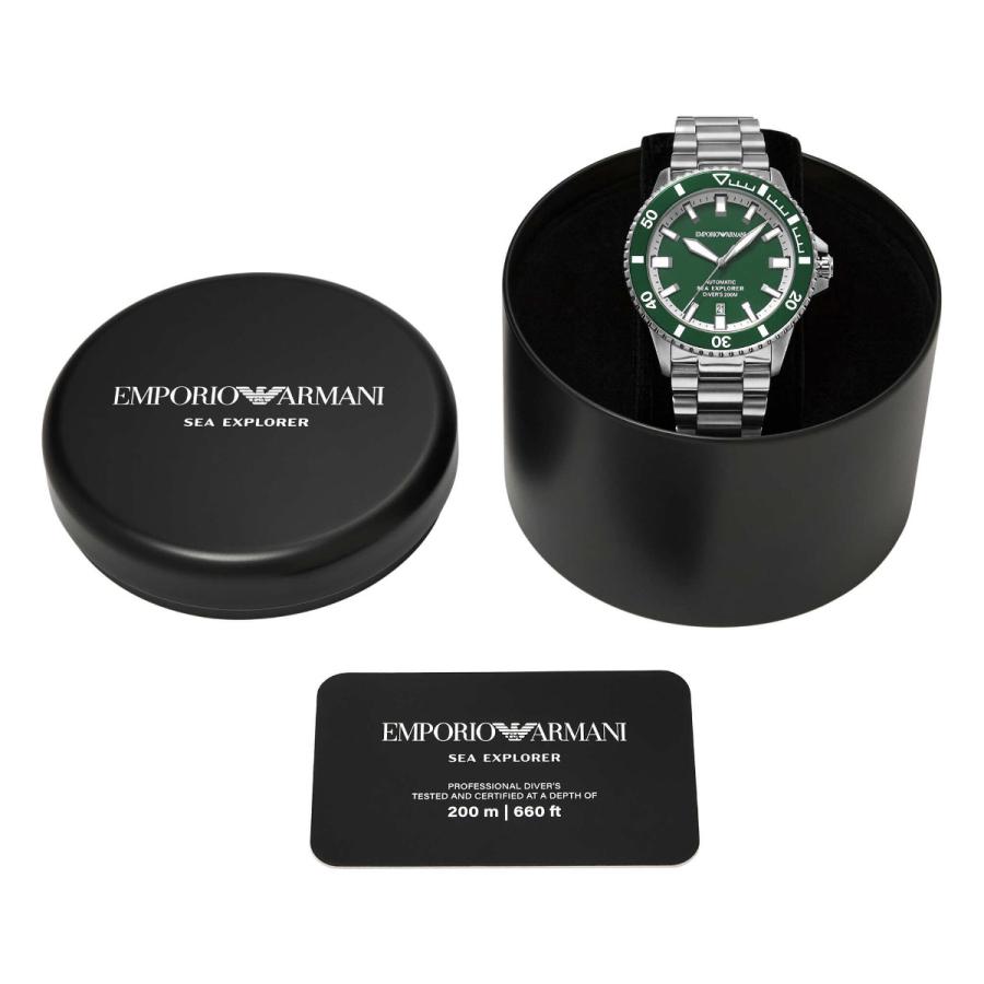（ノベルティー付き）エンポリオアルマーニ EMPORIO ARMANI 腕時計 シーエクスプローラー 自動巻き AR60088の画像