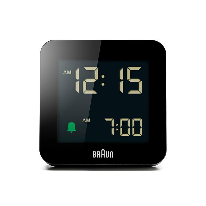 BRAUN（ブラウン） アラームクロック BC09B デジタル 目覚まし時計