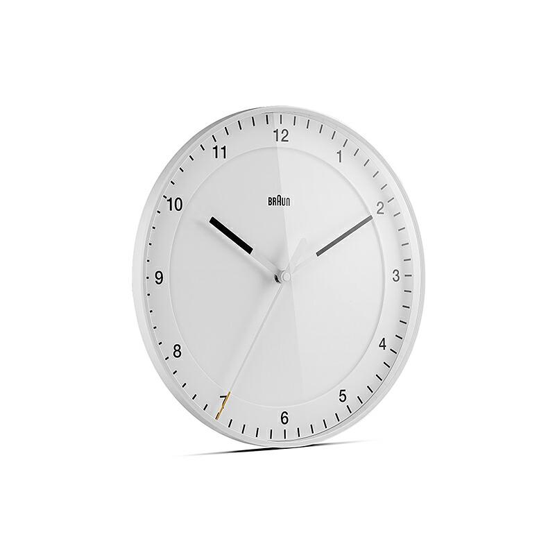 BRAUN（ブラウン） ウォールクロック BC17W アナログ 掛け時計 Classic