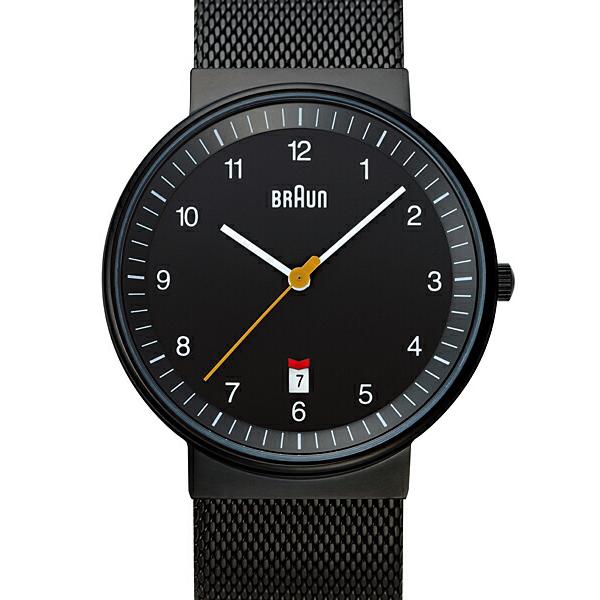 BRAUN（ブラウン） アナログ 腕時計 BNH0032BKBKMHG ブラック メッシュ 