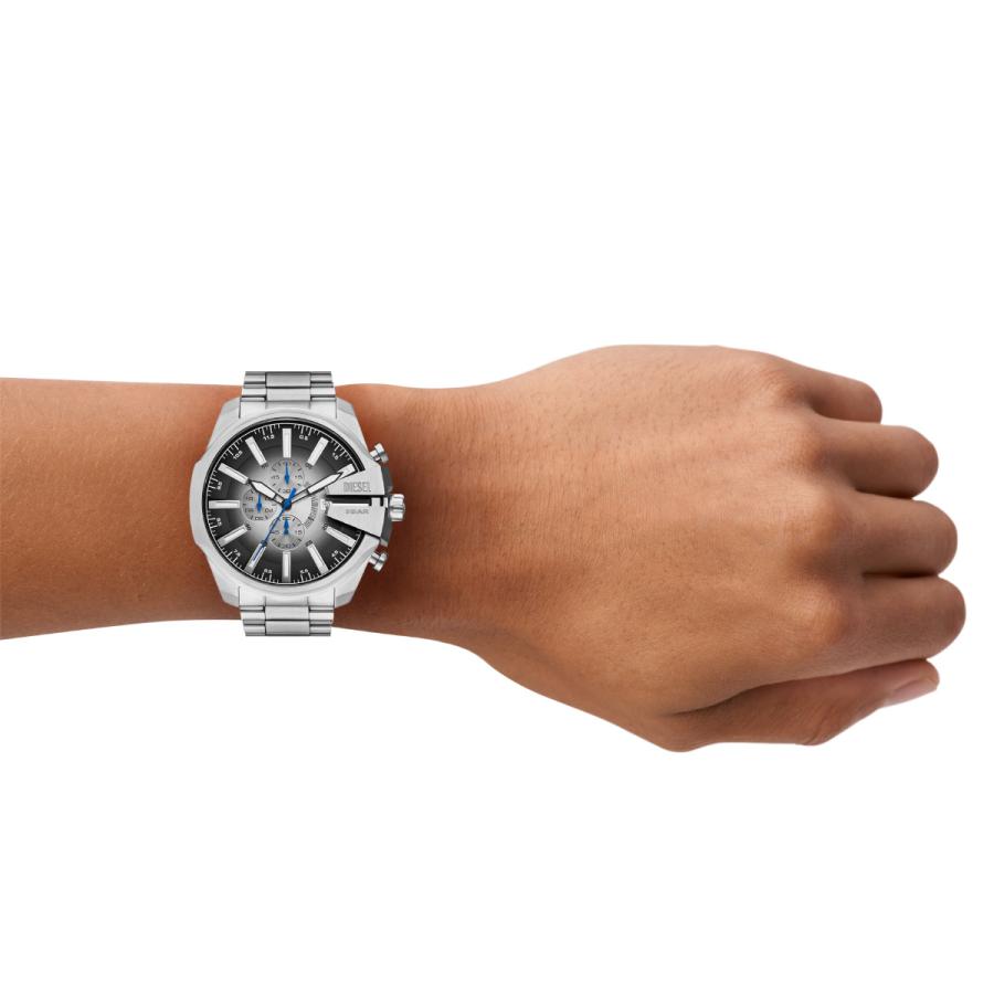 ディーゼル DIESEL 腕時計 メンズ MEGA CHIEF SLIM ステンレススチールウォッチ DZ4686の画像