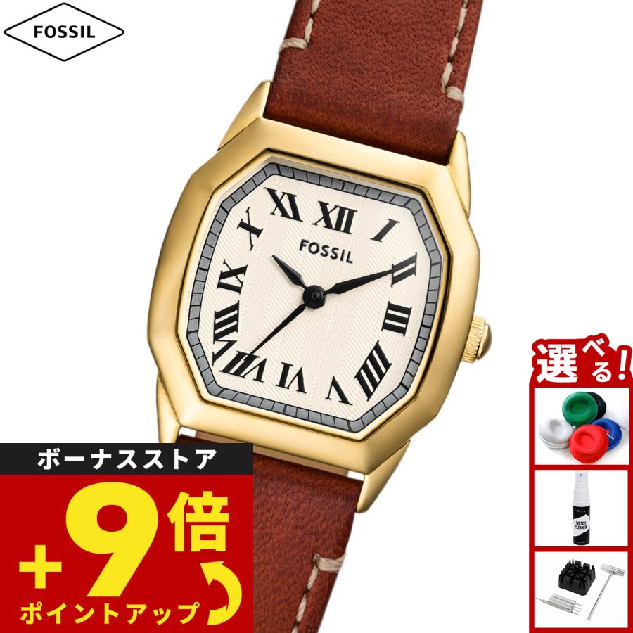 FOSSIL（フォッシル） 腕時計 レディース HARLOW 三針 ミディアムブラウン レザーウォッチ ES5364 : NEEL 横浜 ...