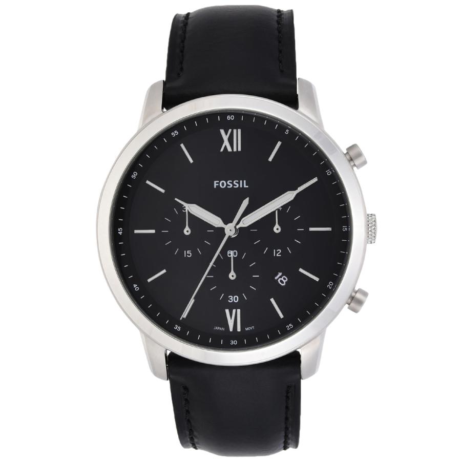 NEUTRA フォッシル FOSSIL 腕時計 メンズ クロノグラフ ブラックレザーウォッチ FS5452 : NEEL 横浜 ヤフー ...