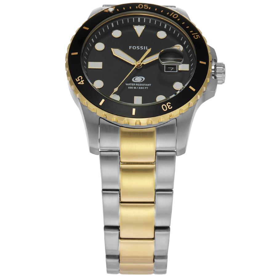 FOSSIL フォッシル 腕時計 メンズ BLUE DIVE 三針デイト ツートーン ステンレスウォッチ FS6031 : NEEL 横浜 ...