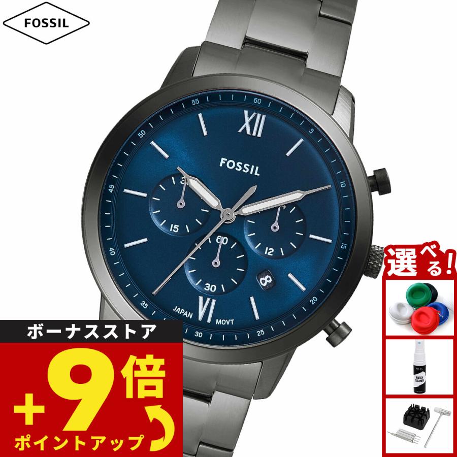 フォッシル FOSSIL 腕時計 メンズ NEUTRA クロノグラフ ガンメタル ステンレススチールウォッチ FS6111 : NEEL 横浜 ...
