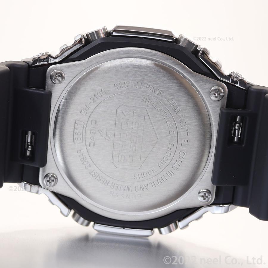 倍々+10倍！最大ポイント31倍！本日限定！Gショック G-SHOCK メタル 腕時計 メンズ グレー ブラック GM-2100-1AJF ジーショック｜grandseiko｜13